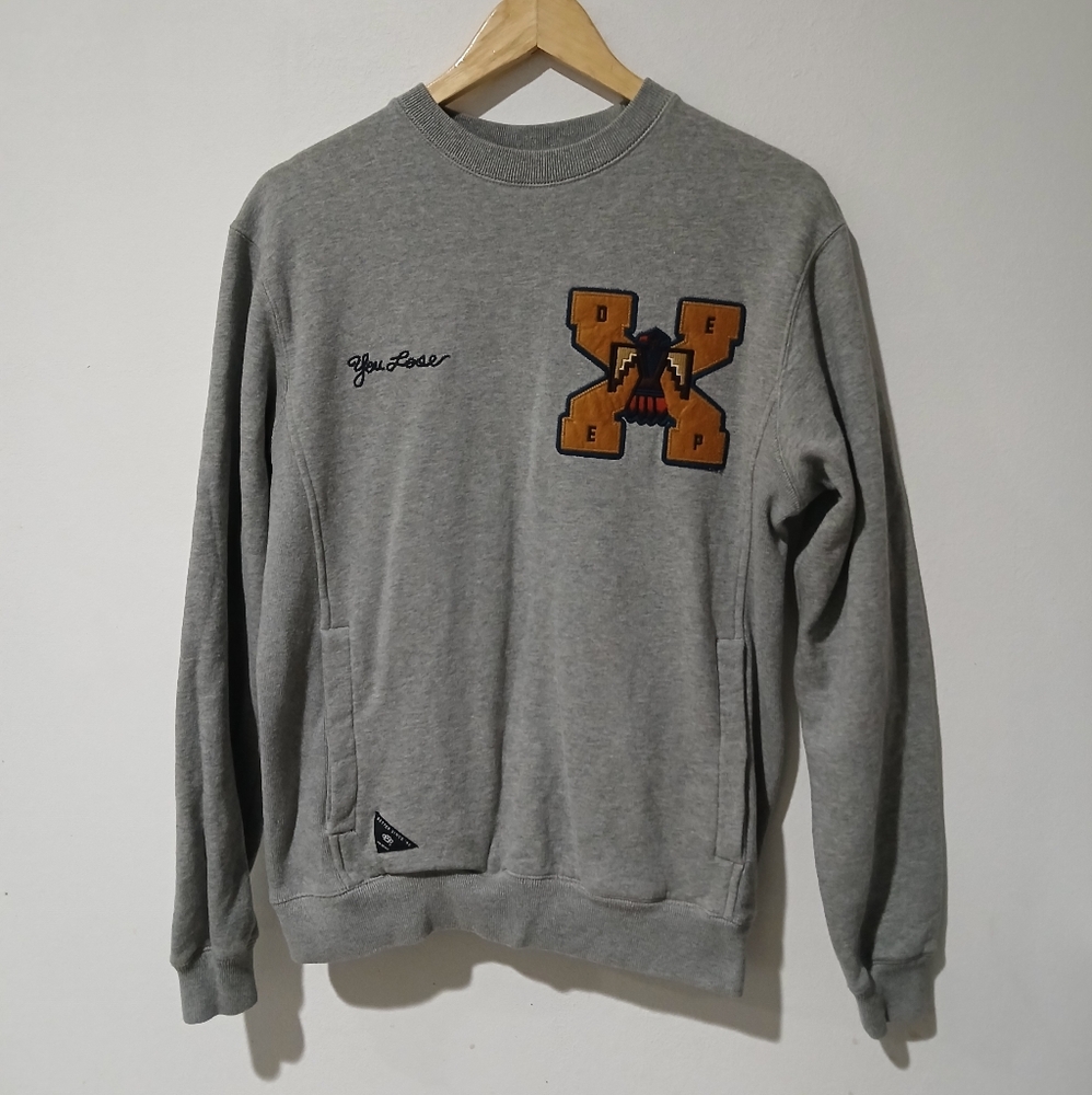 Vintage 10.Deep New York Embroidered Americana Print Sweater Size: S